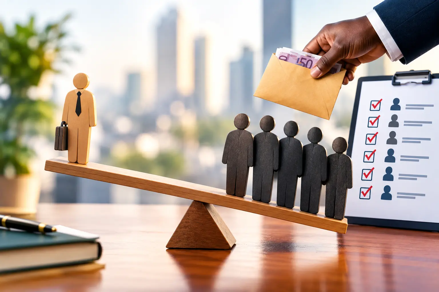 La corruption des critères d’évaluation de la valeur des hommes